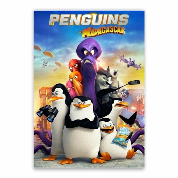 Penguins Of Madagascar Movie Poster - A1