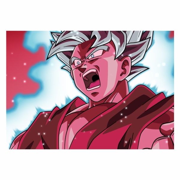 Goku SSJGB Kaioken x20 - A1 Poster