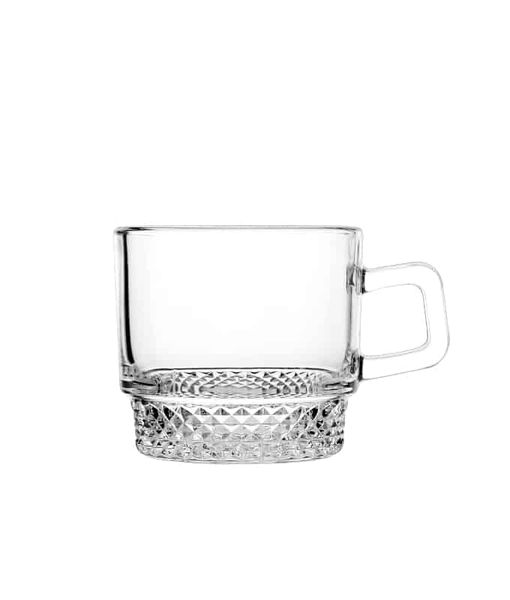 Diamond Crystal Tea Cup - Set of 6