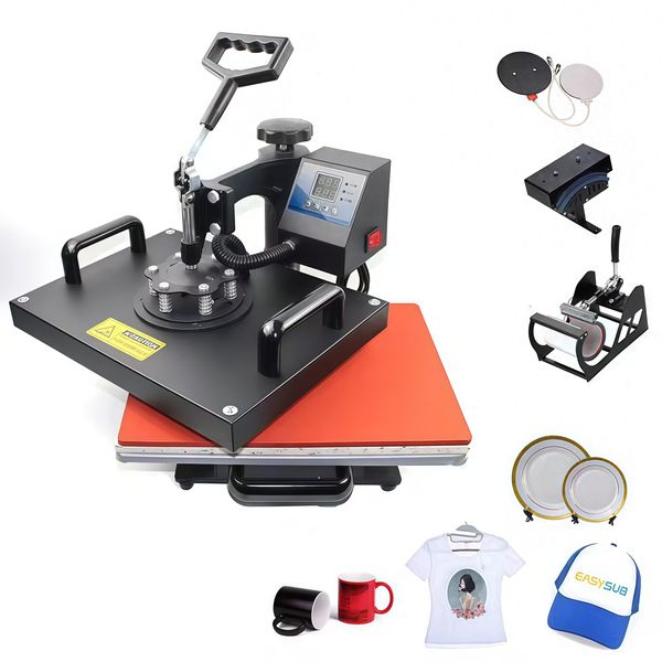 5-in-1 Hot Press Machine: Multifunctional and Easy to Use for Startups