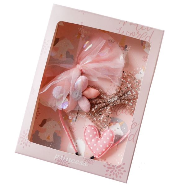 Headband &amp; Clip Clip Hair Bow-Knot Hair Set Assorted Hair Accessories