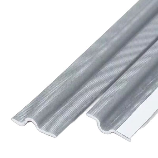 T-Shape Draught Strip, 6 m, Grey, Self-Adhesive, Soundproofing