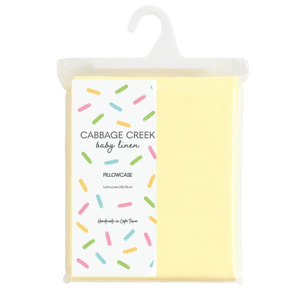 Cabbage Creek - Pillowcase - Lemon