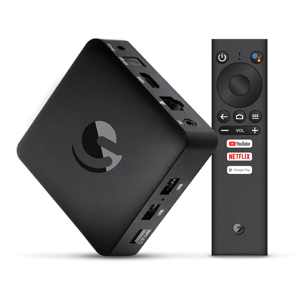 Ematic Android TV Box 4K UltraHD - Google and Netflix Certified