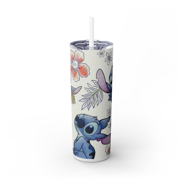 Floral Stitch 20oz Tumbler