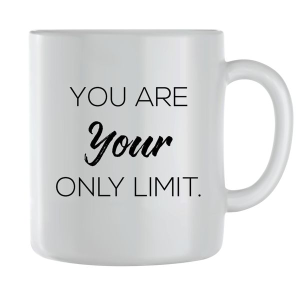 Limit Coffee Mugs for Men Women Motivational Sayings Graphic Quote Cups 185