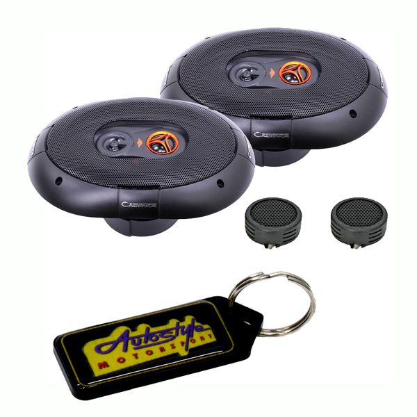 Cadence CVLS6900 90Watt RMS 6x9" Speakers &amp; Evo Tweeters &amp; Key Holder