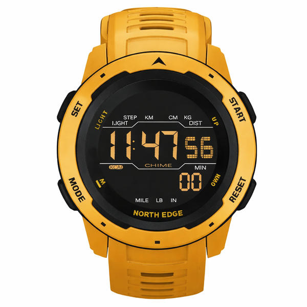 North Edge Mars Digital Sport Watch 50M Waterproof LED