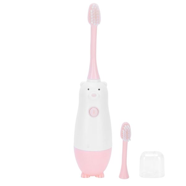 Cartoon Electric Toothbrush Pink image