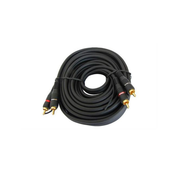 Geeko 2 X RCA Male to Male Audio Cable With Ground x 1