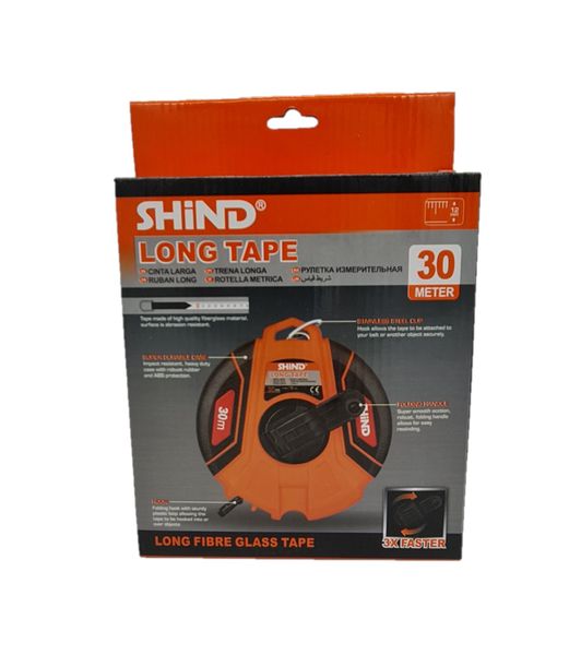 Shind 30m Long Tape Measure