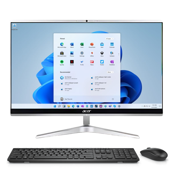 Acer Aspire C22-1650 All-In-One PC - 11th Gen Core i5, 8GB, 512GB SSD