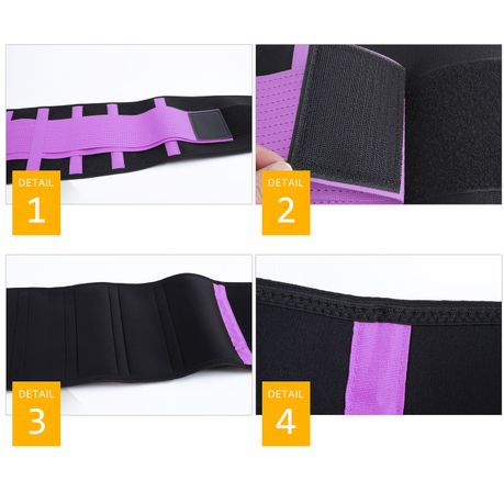 Unicoo Instant Slim Body Shaper & Waist Trainer Belt - Purple, Shop Today.  Get it Tomorrow!