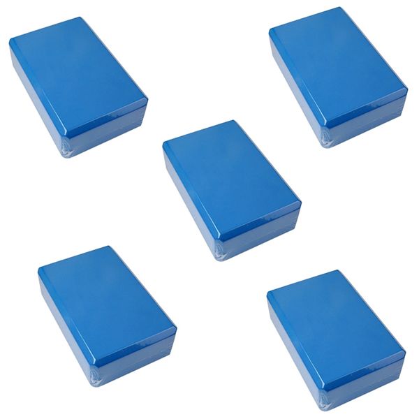 Yoga Blocks Cube Bricks Reinforcement Mat Dark Blue