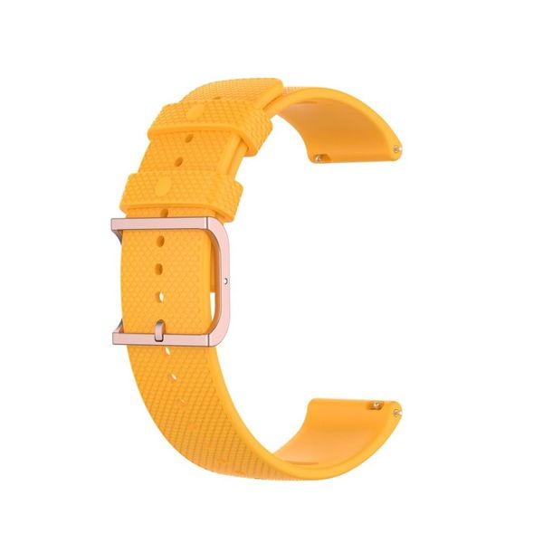 Sports Strap 20mm Compatible with Samsung / Huawei / Garmin / LG Watch - Yellow