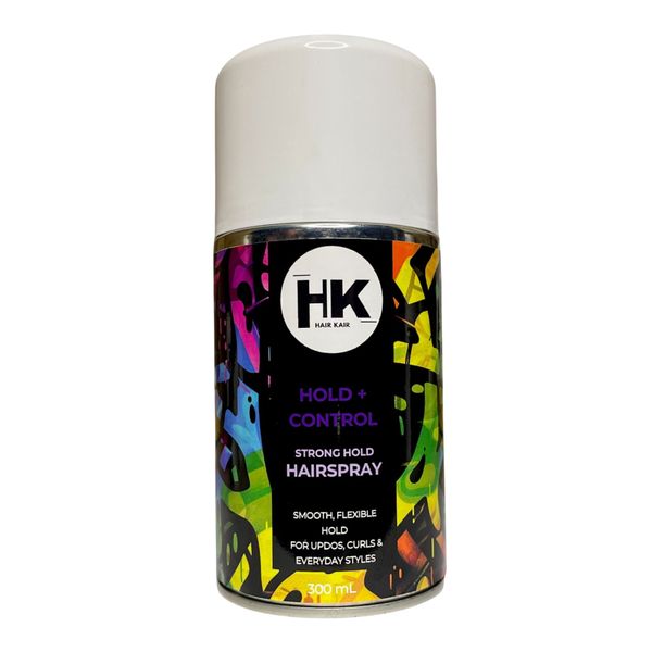 HK Hold + Control Hairspray 300ml - Strong Hold, Frizz Control