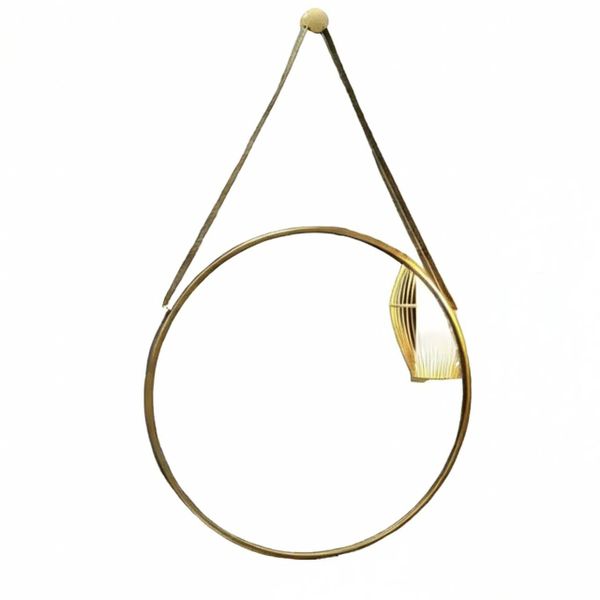 Metal Frame Round 40 cm x 40 cm Decorative Mirror