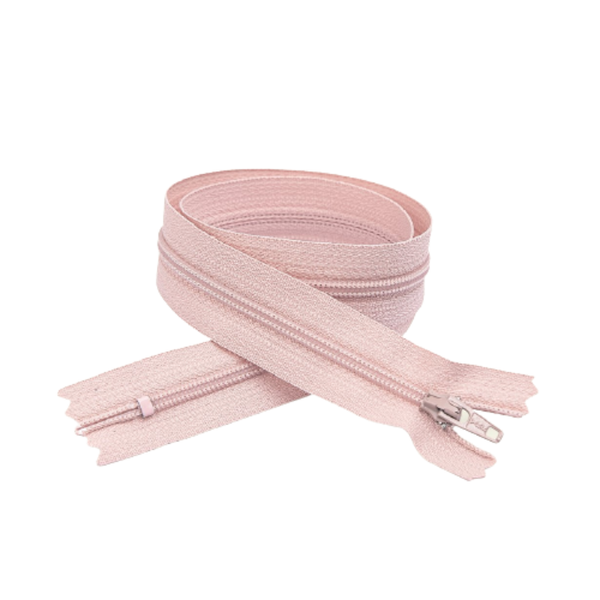 YKK Coil Closed End Zip - 10 Pack Pink Rose
