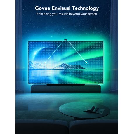 Govee DreamView T2 TV Backlight (55-65) - Colour Sense Cam & LED Strip, Shop Today. Get it Tomorrow!