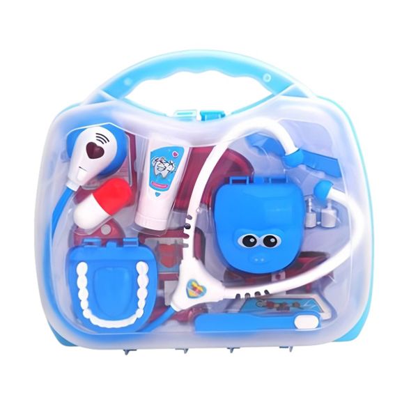 12PCS Kids Doctor Play Set in Carry Case - Pretend Medical Kit