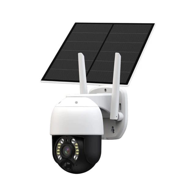 T8 Dual Lights Solar Powered Wireless Cloud Security Camera 3MP | Shop ...