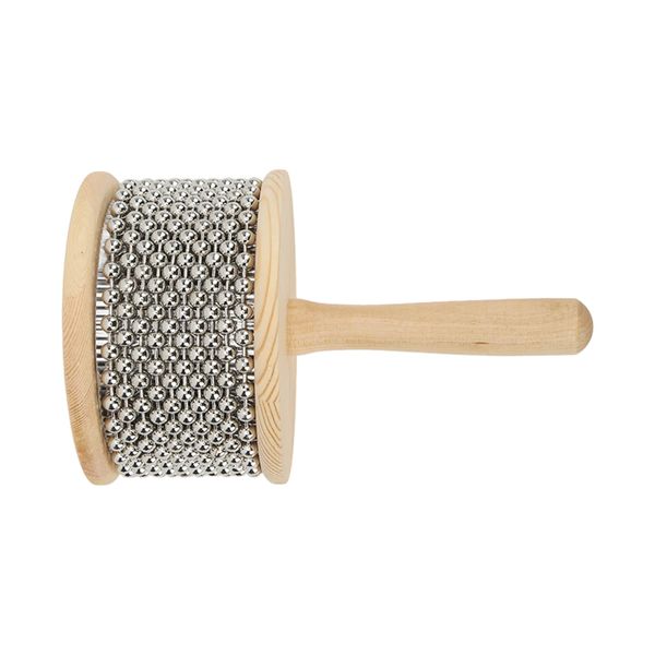 Portable Hand Cranked Wooden Cabasa Toy