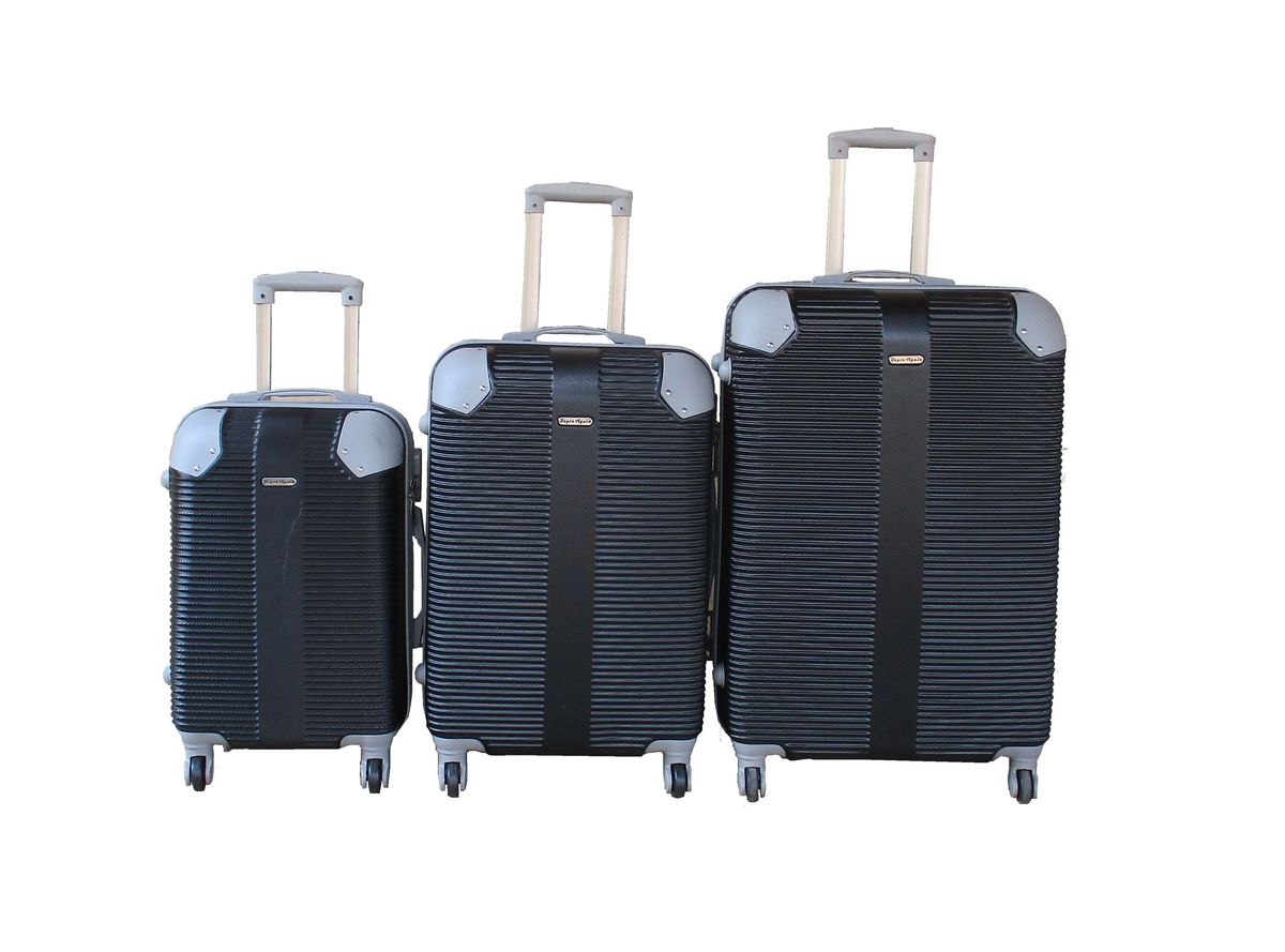 3-Piece Travel 28-Inch Luggage Suitcase Bag Set - Stylis