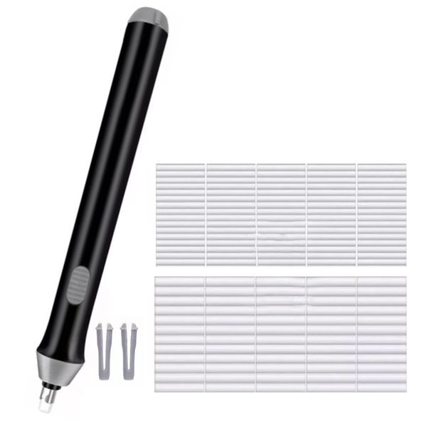 Electric Eraser Kit Automatic Pencil Eraser Drawing Battery Operated Eraser
