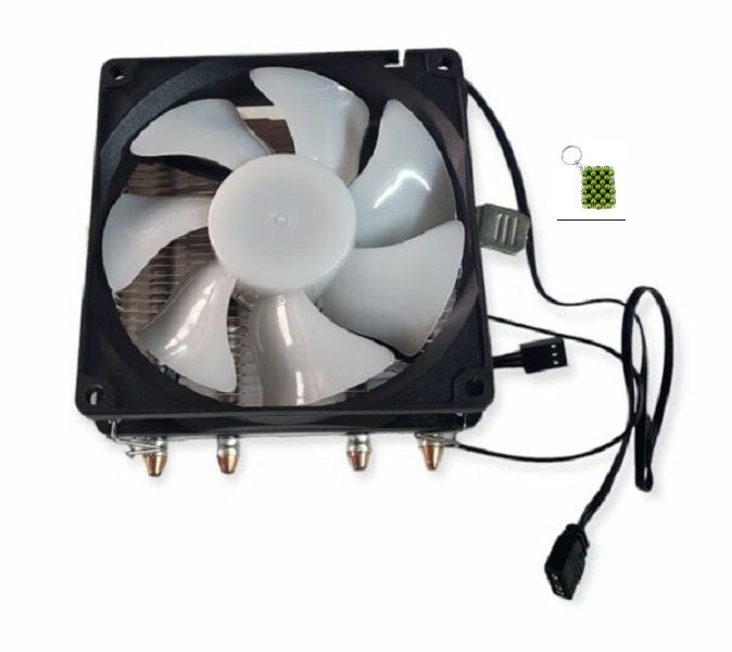 Computer Radiator 9-Turns External Luminous Multicolor + Key Holder