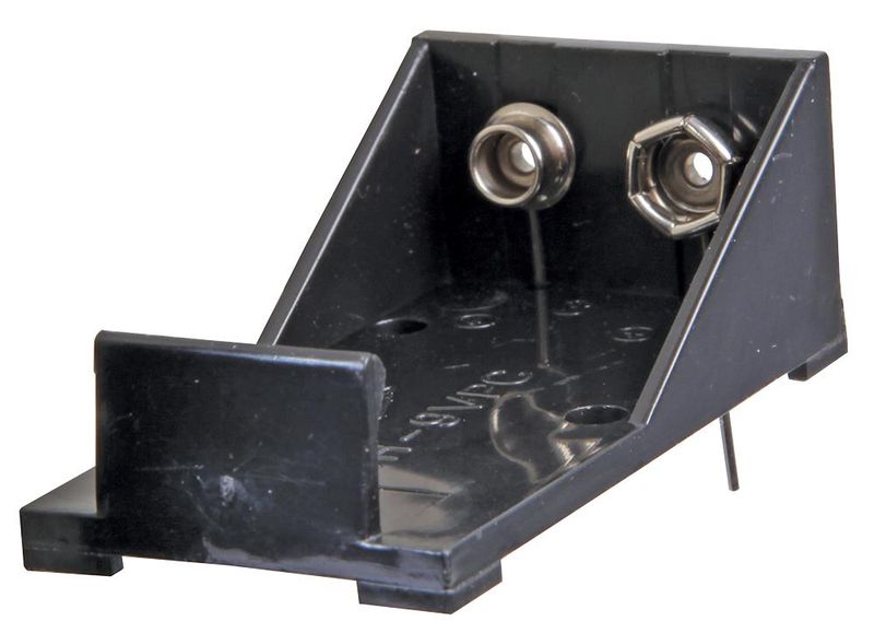 Multicomp Pro (MP000351) Battery Holder, Through Hole, 1 x PP3 (9V)