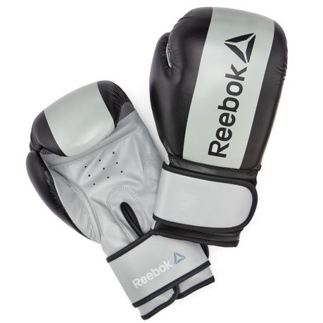 Reebok Silver Retail Boxing Glove Black Silver 12 Oz 12 oz Daily Sale Shop