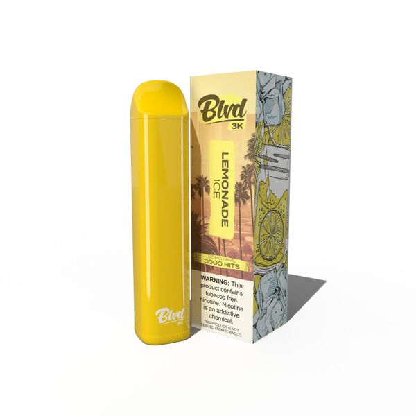 BLVD 3K Disposable Vape 8ml -3000 Puffs Lemonade Ice