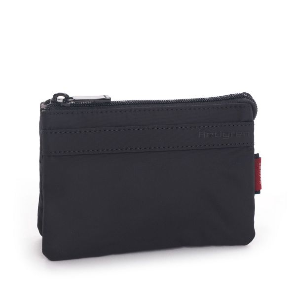 Folios - 3 Zipper Pouch Medium + Rfid - Black