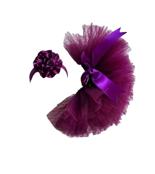 Purple Ballet Tutu Set image