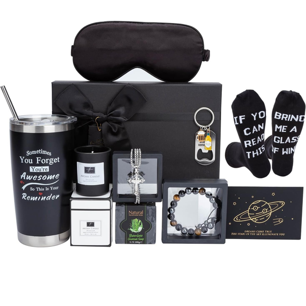 Men Self Care &amp; Relaxation Package - 10 Pieces Gift Box for Him