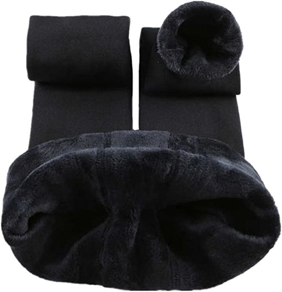 Womens Winter Thermal Legging Pants, Fleece Lined Thick Tights