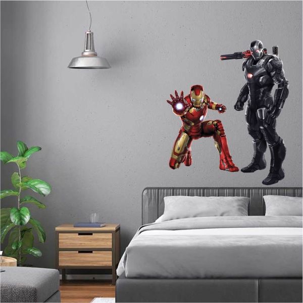 Iron man and War machine Wall Art
