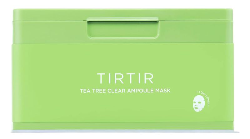 TIRTIR Tea Tree Ampoule Mask - Calming Vegan Care for Problem Skin 30 Sheet