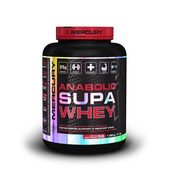 TNT Mercury Anabolic Supa Whey Protein Blend - Vanilla Sundae - 1.85kg
