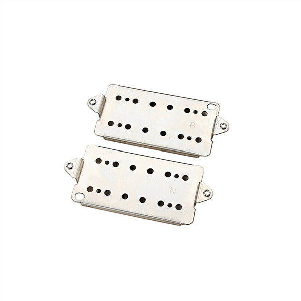 2Pcs Guitar Neck Bridge Humbucker Pickup Base Plate 50mm 52mm Pole Spacings