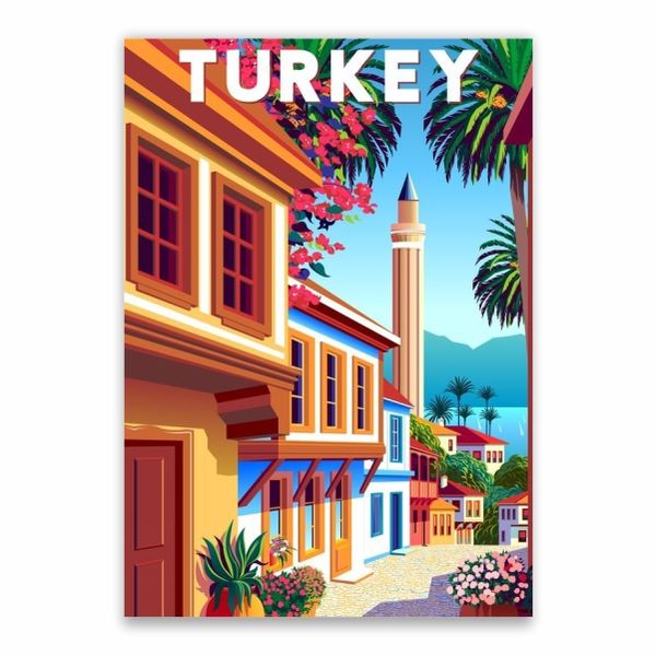 Turkey Alley Poster - A1