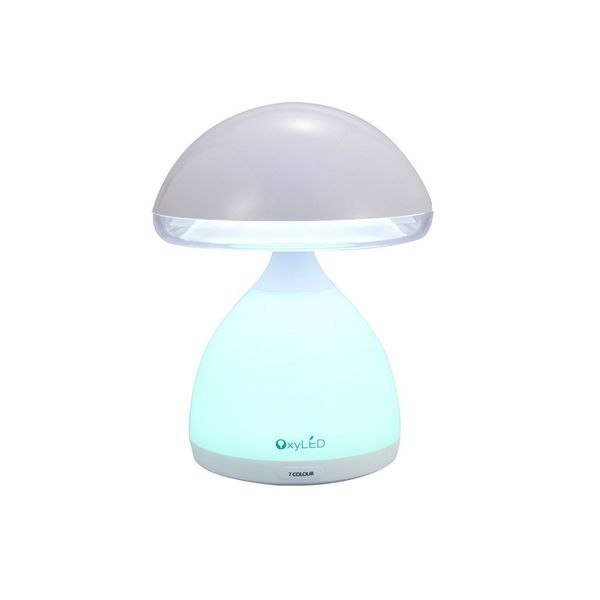 7 Colour eye popping mushroom side lamp