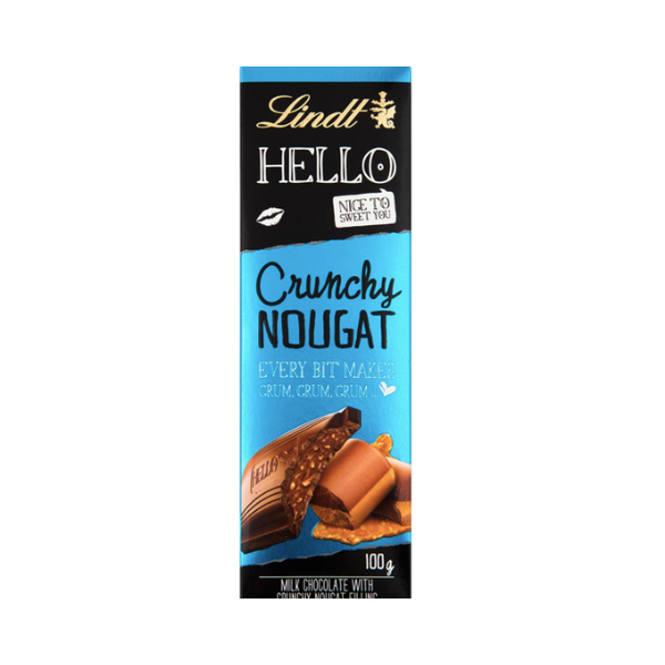 Lindt- Hello Crunchy Nougat 2 X 100g | Buy Online In South Africa ...