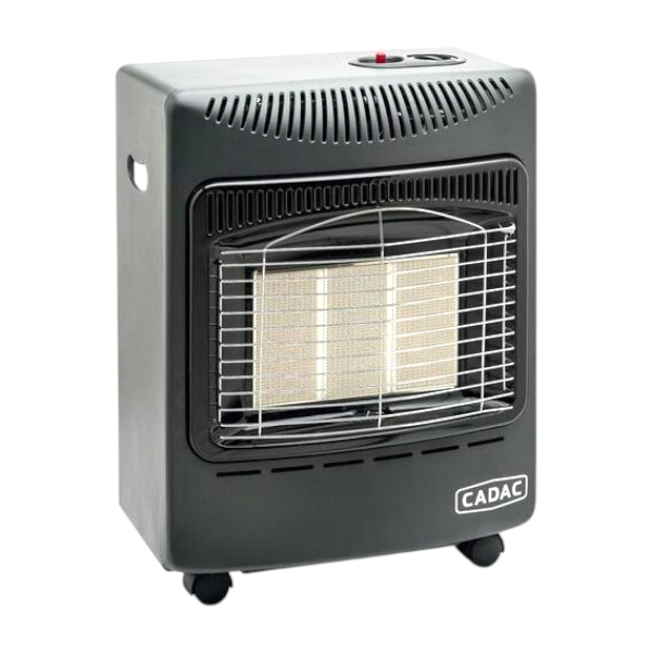 CADAC Compact Roll-about Mini Gas Heater 42x27x43cm Use 3/5/7kg GasCylinder