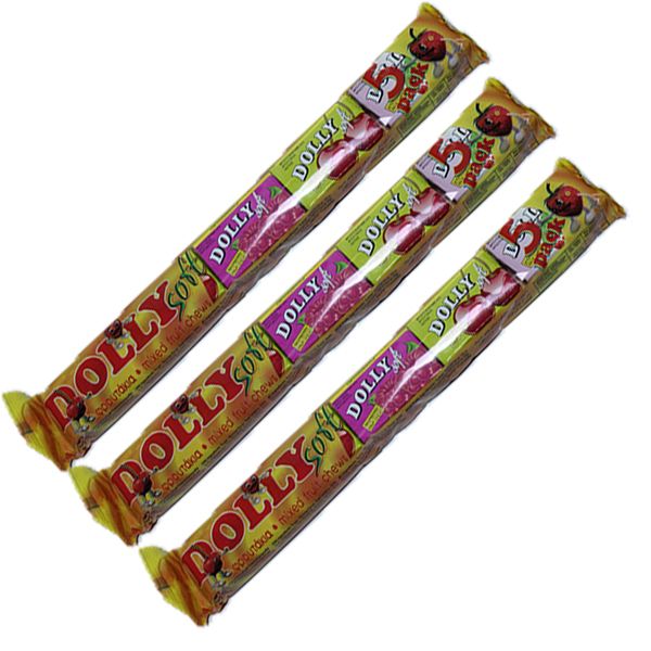 Dolly Soft Mixed Fruit Chews 3 Sticks Shop Today. Get it Tomorrow