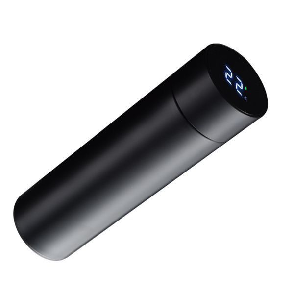 Thermos Insulated Water Bottle with LED Temperature Display - 500ml