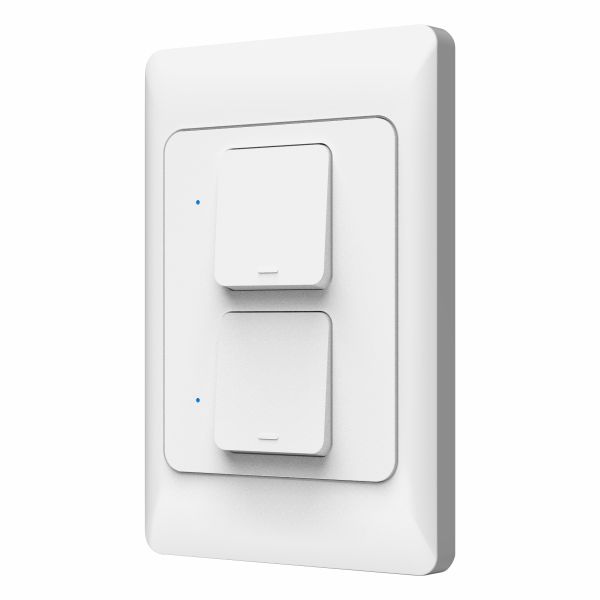 VIZIA Smart WiFi Light Switch 2 Gang KS8 (Google/Amazon Alexa)