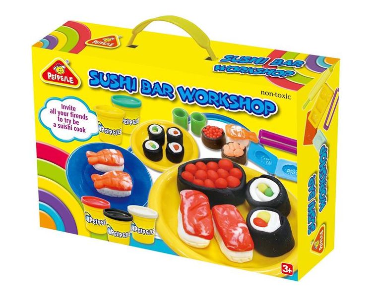 Kid's Fun Sushi Bar Work Shop Play Dough