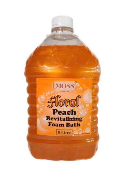 Moss Floral Peach Revitalizing Foam Bath