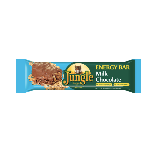 Jungle- Energy Bar Milk Chocolate 12 x 40g | Buy Online in South Africa ...